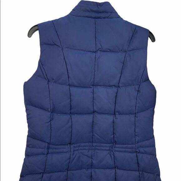 Vintage Lilly Pulitzer Navy down blend puffer vest - Picture 2 of 6